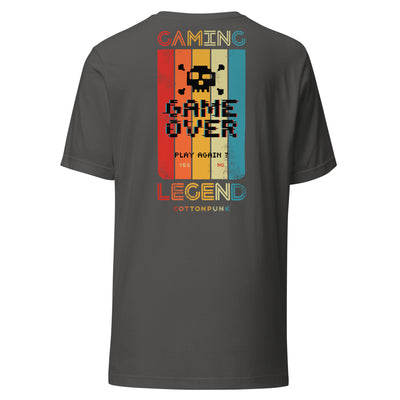 GAMING LEGEND - Mens T-Shirt - BACK PRINT