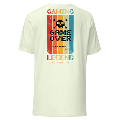 GAMING LEGEND - Mens T-Shirt - BACK PRINT