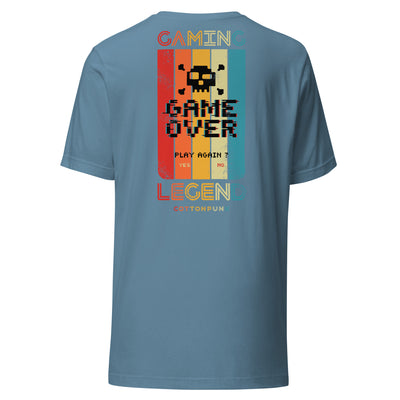 GAMING LEGEND - Mens T-Shirt - BACK PRINT