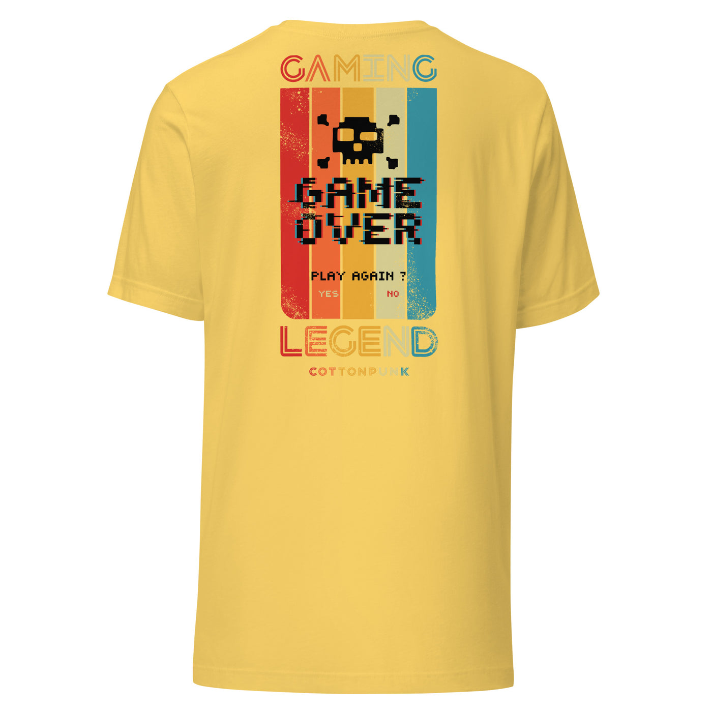 GAMING LEGEND - Mens T-Shirt - BACK PRINT